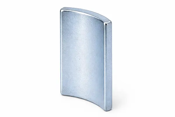 ndfeb segment magnet blue white zinc