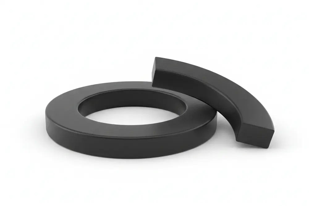 ferrite magnet ring and segment industrial